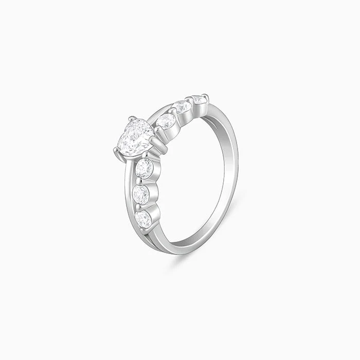 Silver Heart's Rhapsody Ring - Image 4