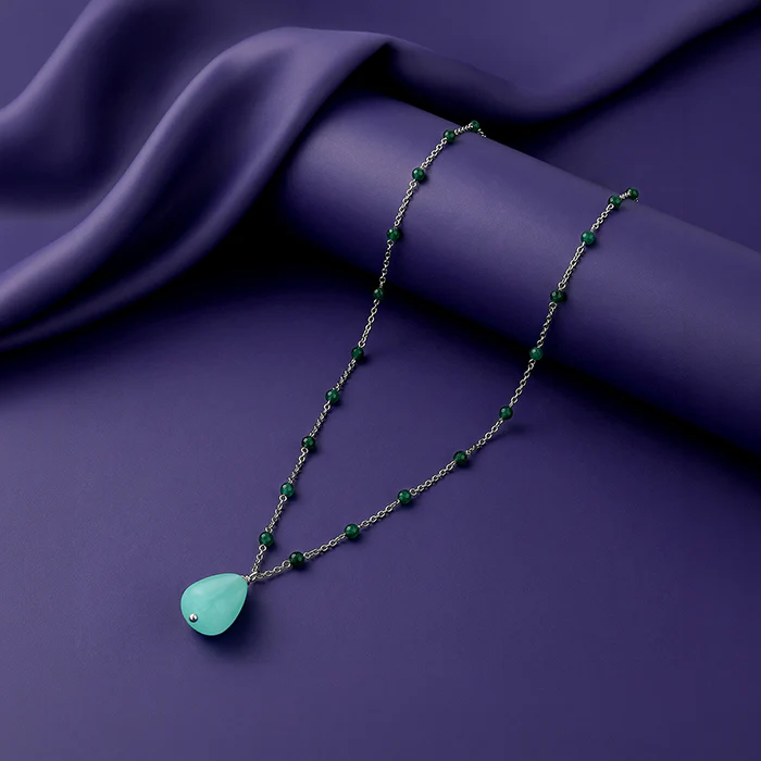 Silver Hue Flow Necklace - Image 2