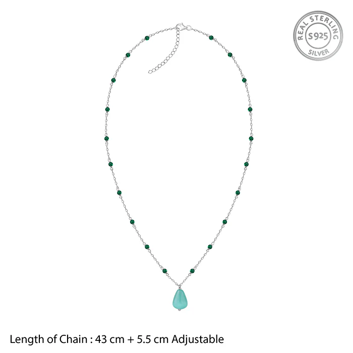 Silver Hue Flow Necklace - Image 5