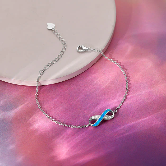 Silver Infinite Beauty Bracelet - Image 2