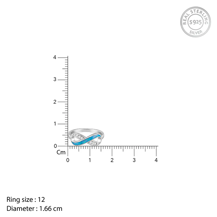 Silver Infinite Beauty Ring - Image 5
