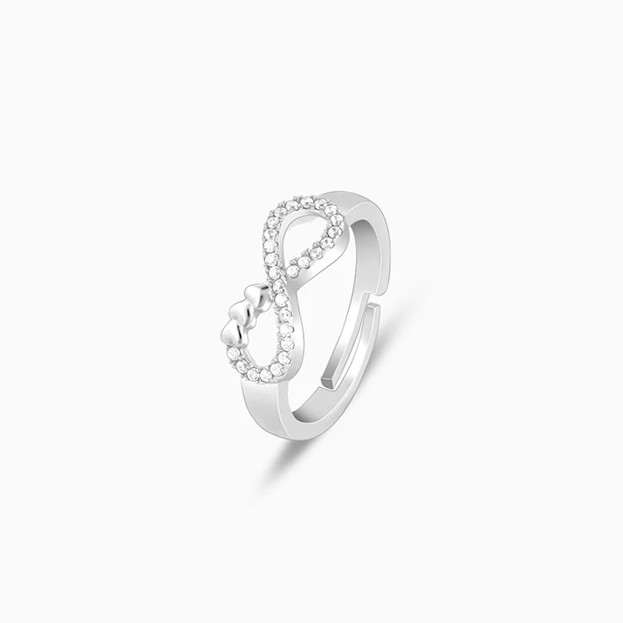 Silver Infinity Heart Set Of Three - Image 5