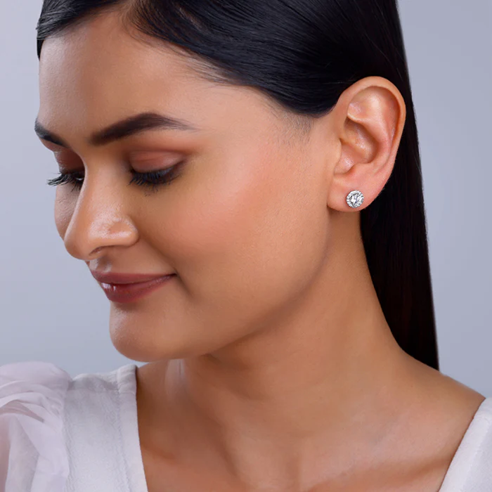 Silver Joyful Studs - Image 3