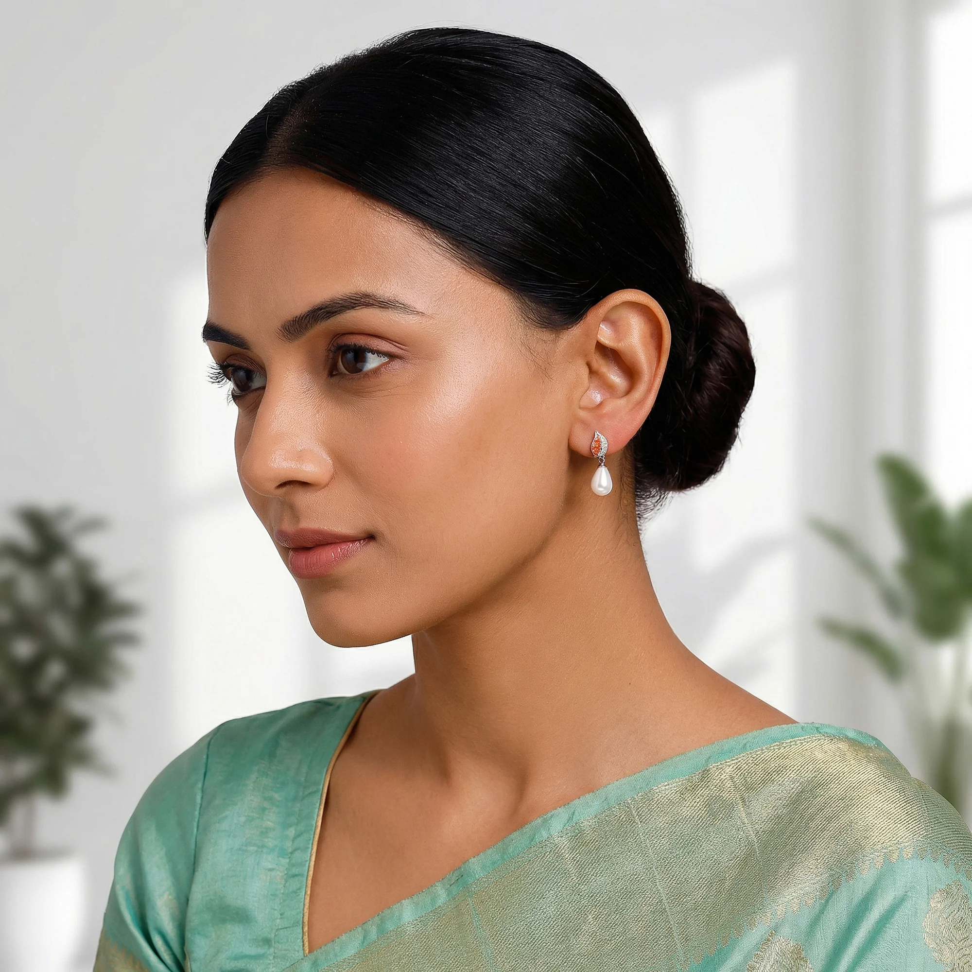 Silver Kalista Earrings - Image 3