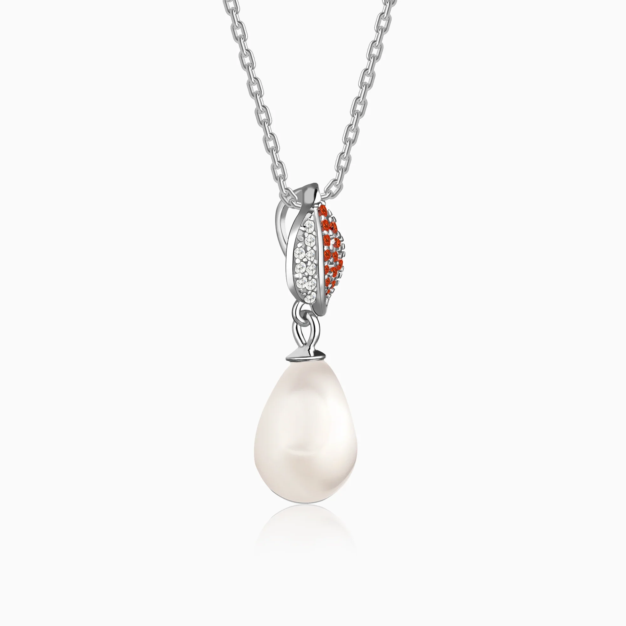 Silver Kalista Pendant With Link Chain - Image 4