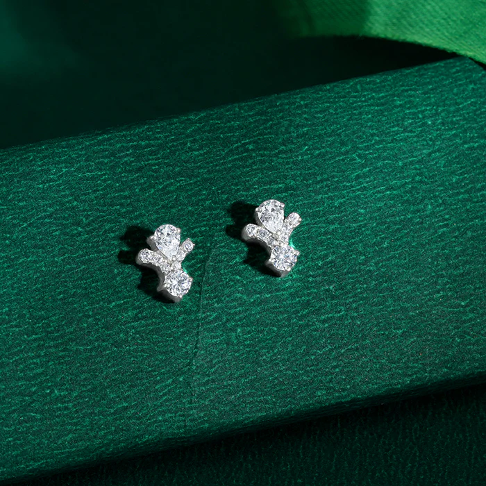 Silver Kate Earrings - Image 2