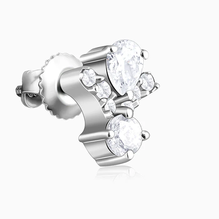 Silver Kate Earrings - Image 4