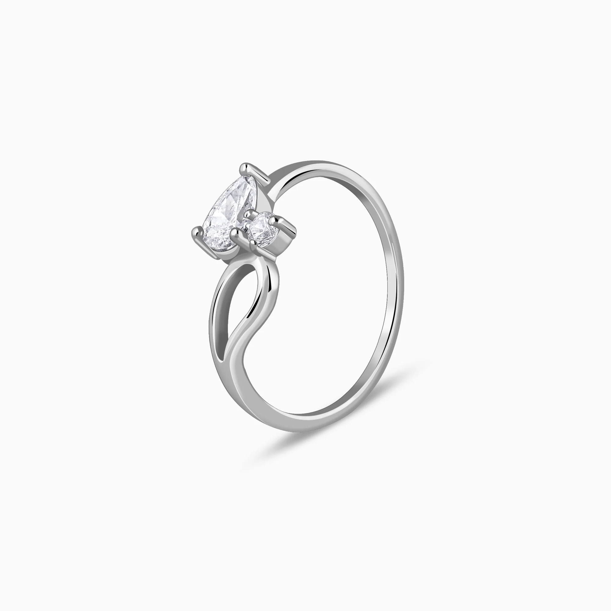 Silver Lean On Ring - Image 4