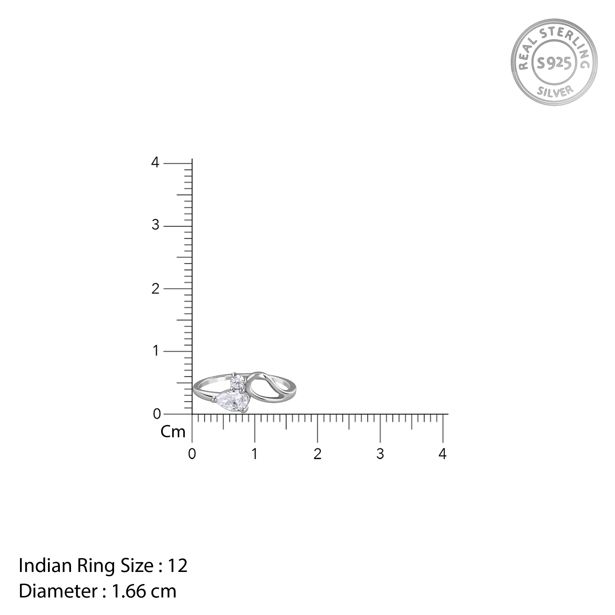 Silver Lean On Ring - Image 5