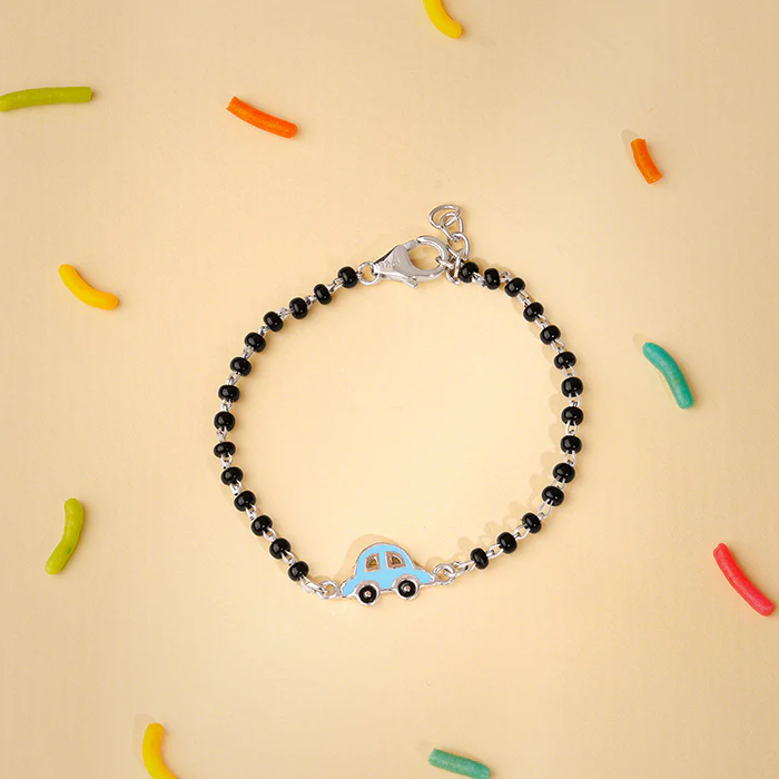Silver Lil' Racer Kids Bracelet (0 - 2 Years) - Image 2