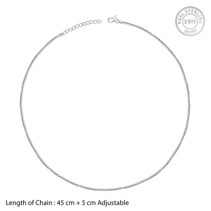 Silver Long and Short Chain - Image 5