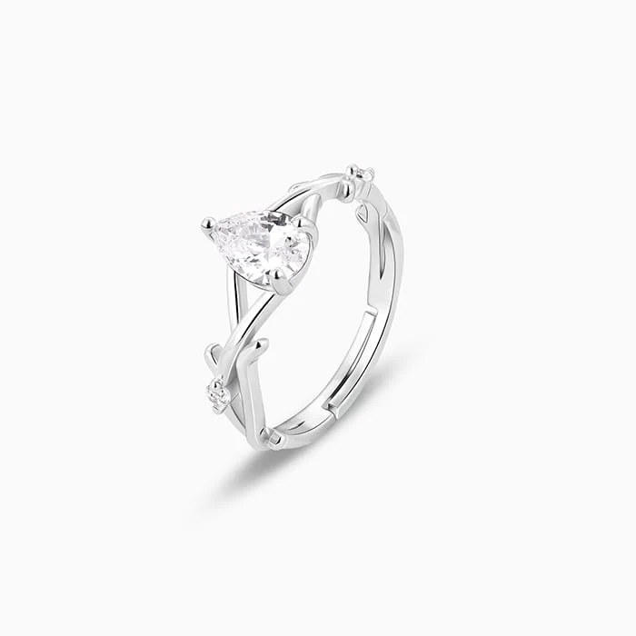 Silver Lost in Love Ring - Image 4