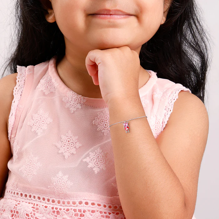Silver Love Her Kids Bracelet (2 - 8 Years) - Image 3