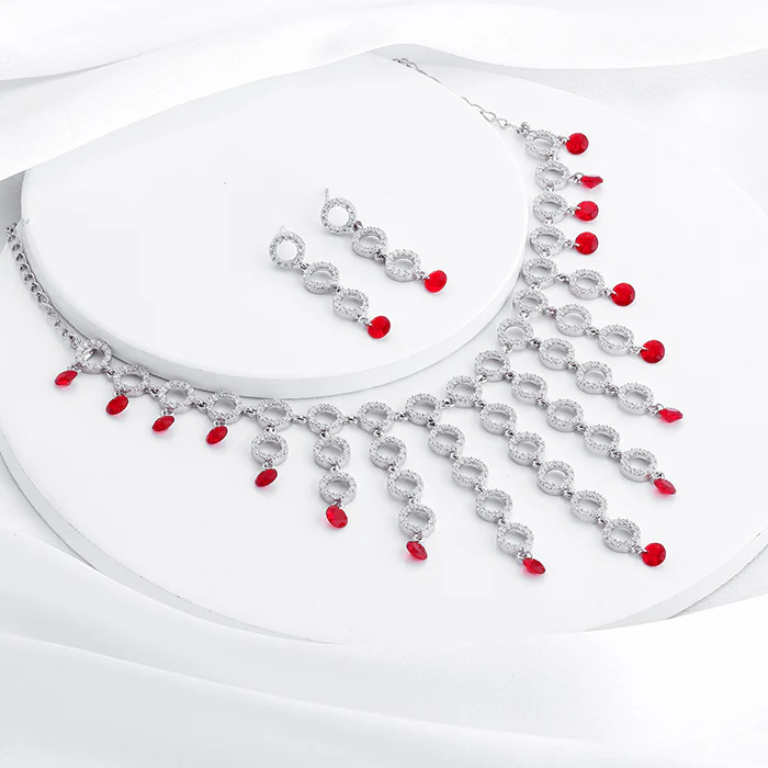 Silver Love in Circles Set - Image 2