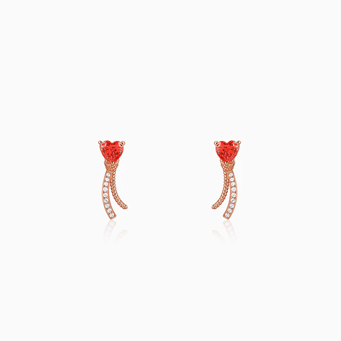 Rose Gold Sway With Me Earrings
