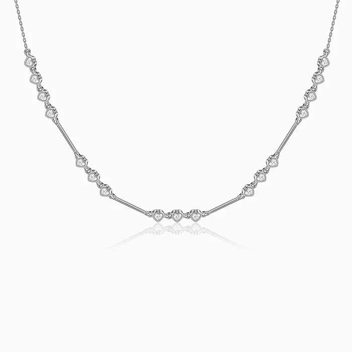 Silver Lovely You Necklace