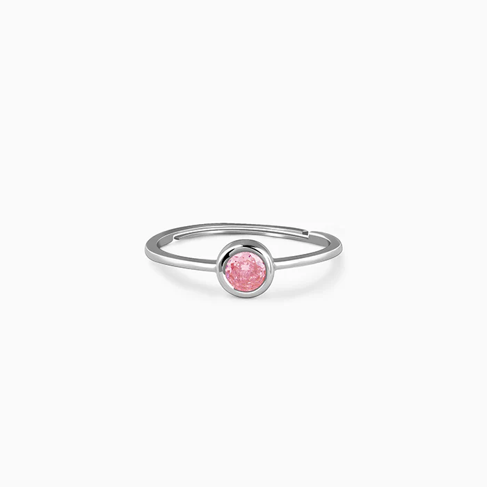 Silver Lustre Hue Ring