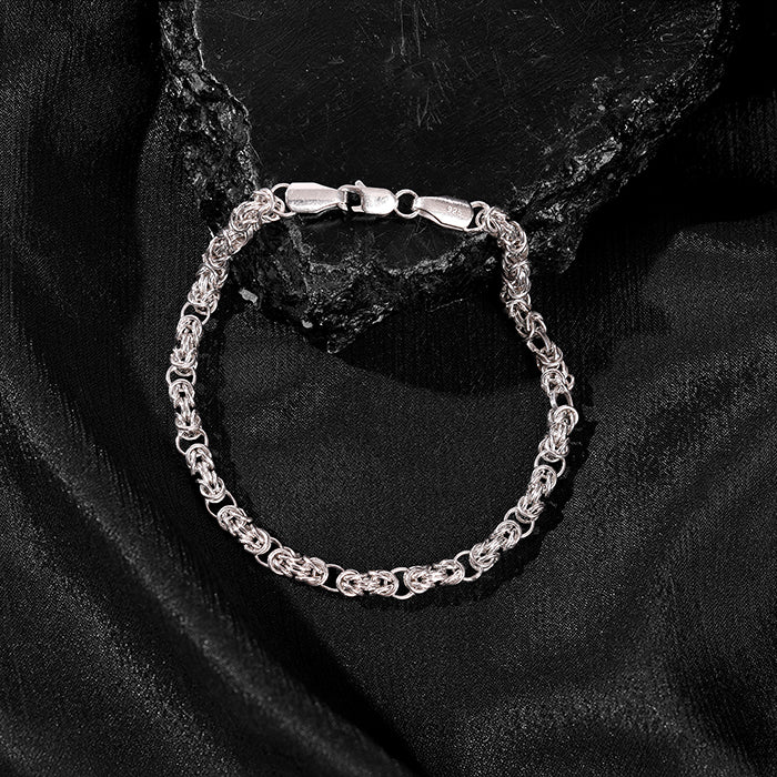 Silver Lustreline Bracelet For Him - Image 2