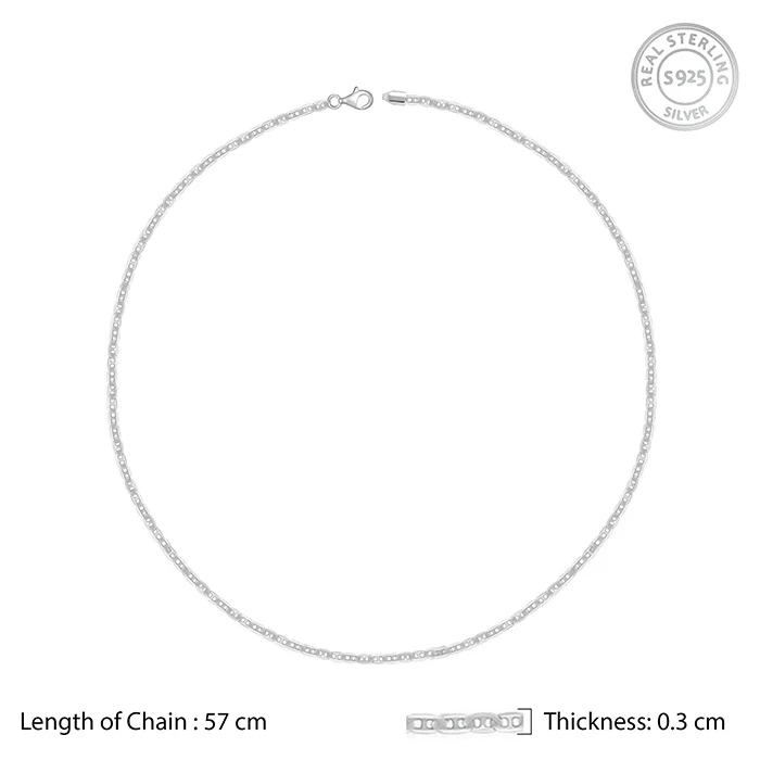 Silver Mariner Chain For Him - Image 5