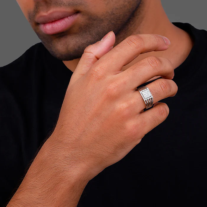 Silver Master Class Ring For Him - Image 3