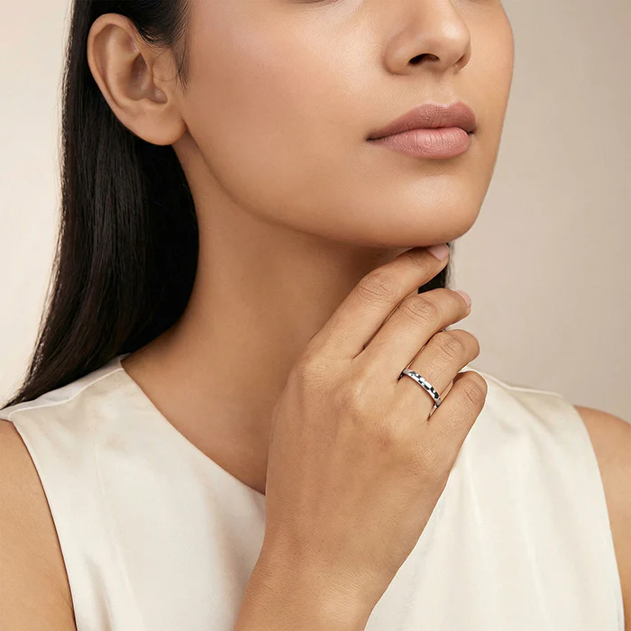 Silver Metric Ring (Size 12) - Image 3