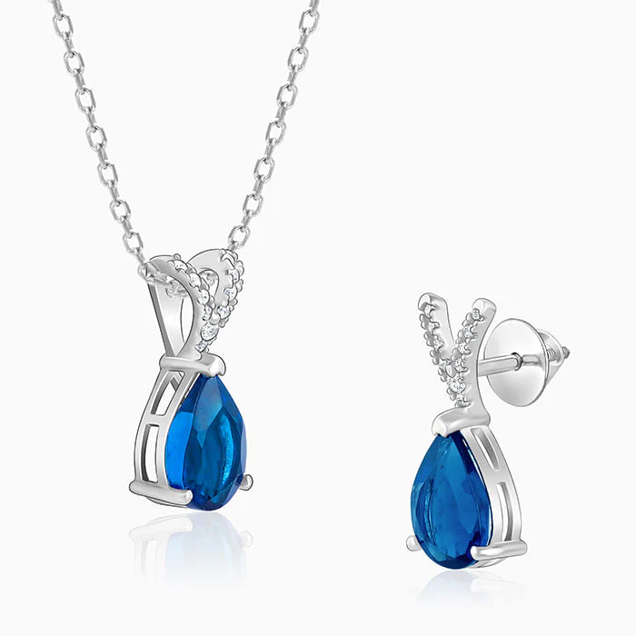 Silver Midnight Blue Set - Image 4