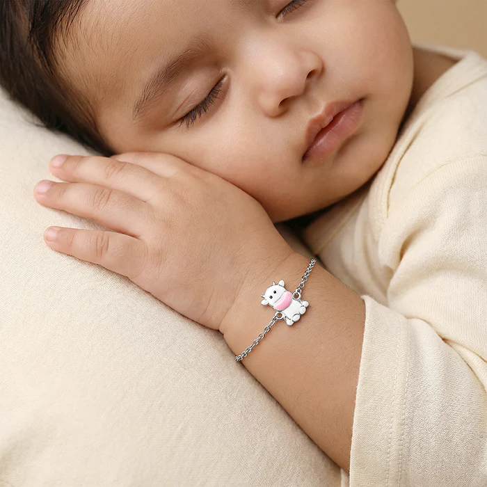 Silver Moo Magic Kids Bracelet (0 - 2 Years) - Image 3