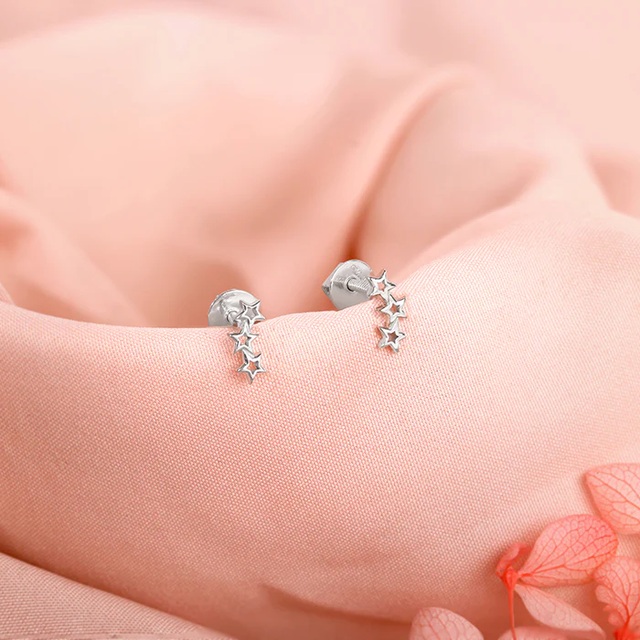 Silver Multi Twinkle Earrings - Image 2