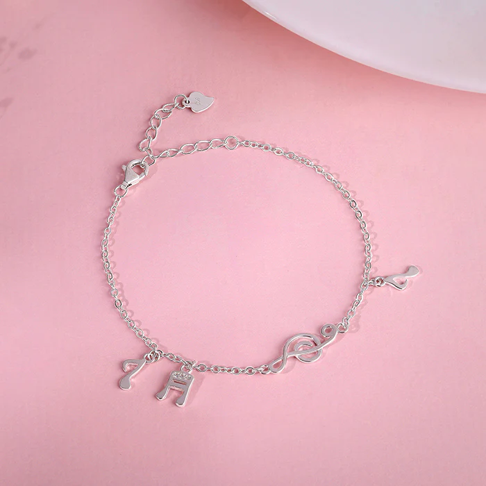 Silver Music Lover Bracelet - Image 2