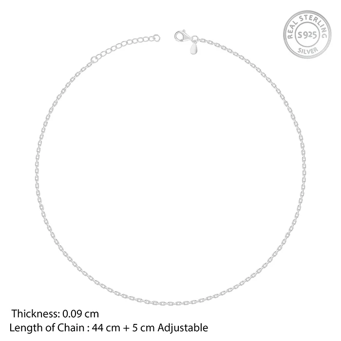 Silver Mystic Moonbeam Link Chain - Image 5