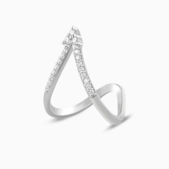 Silver Nargis Vanki Ring - Image 4