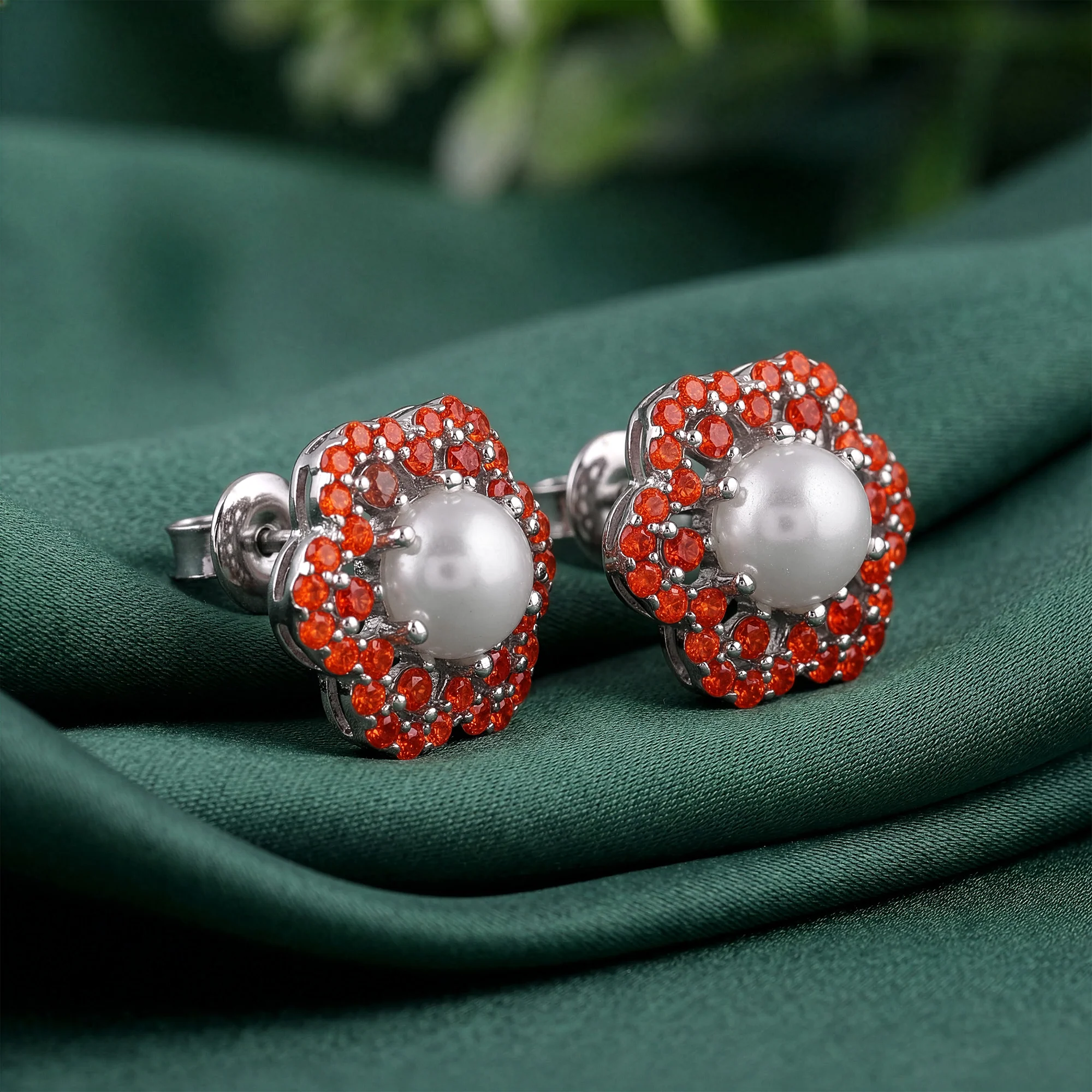 Silver Niamh Earrings - Image 2