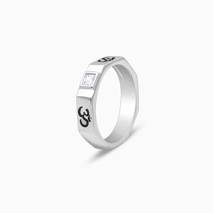 Silver Omkara Set For Him - Image 6