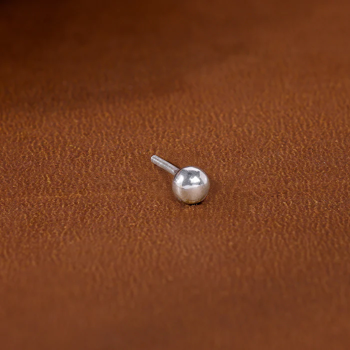 Silver Opulent Stud For Him - Image 3