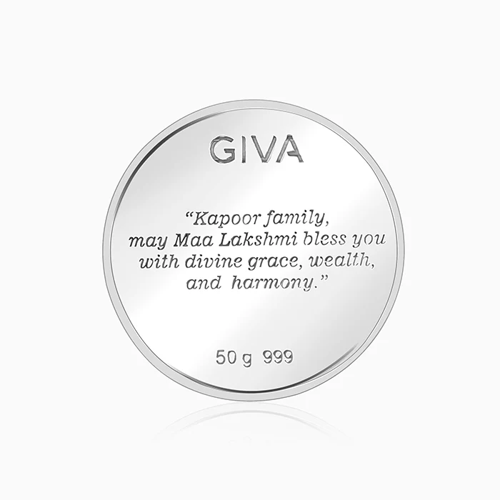 Silver Padam Coin - (50g) - Image 3