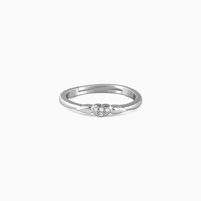 Silver Passion Love Ring