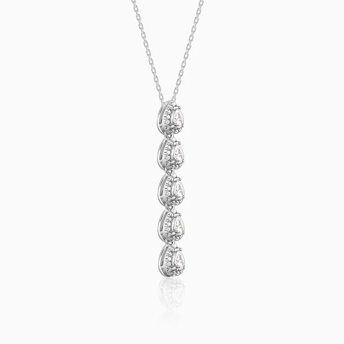 Silver Twilight Sparkle Pendant with Link Chain - Image 4