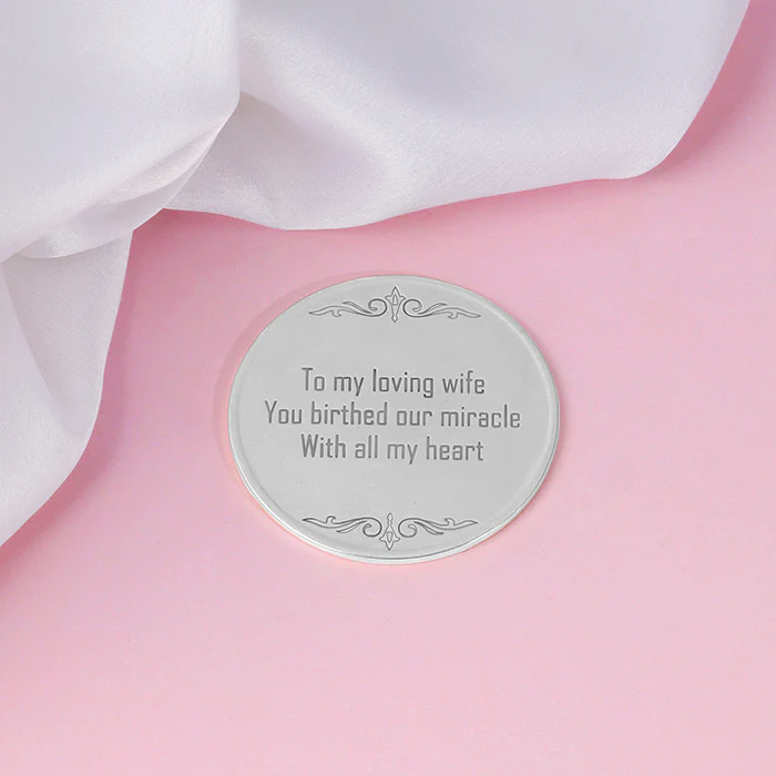 Silver Personalised Always You Coin - 30g
