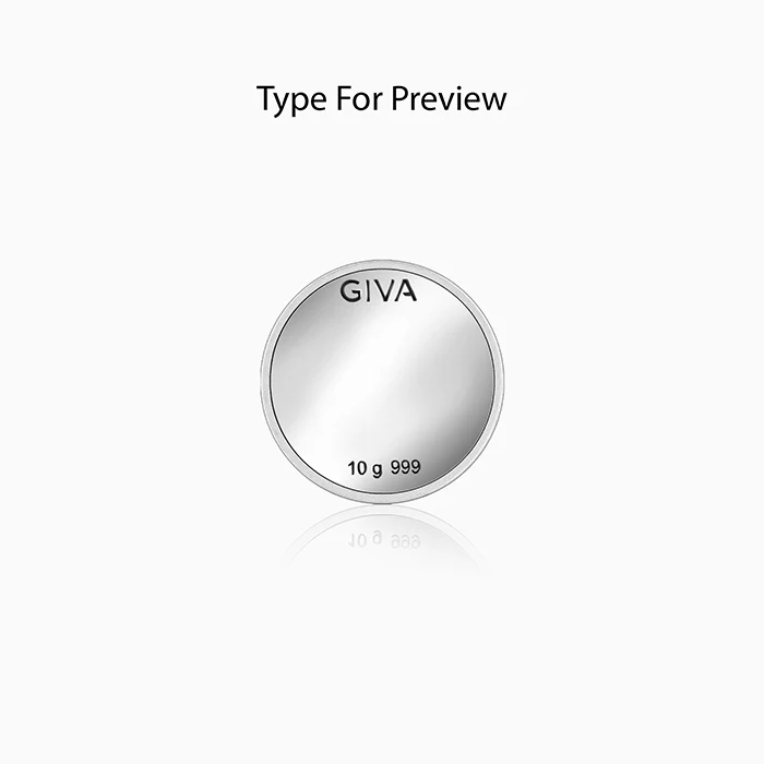 Silver Personalised Baby Birthday Coin - Image 2