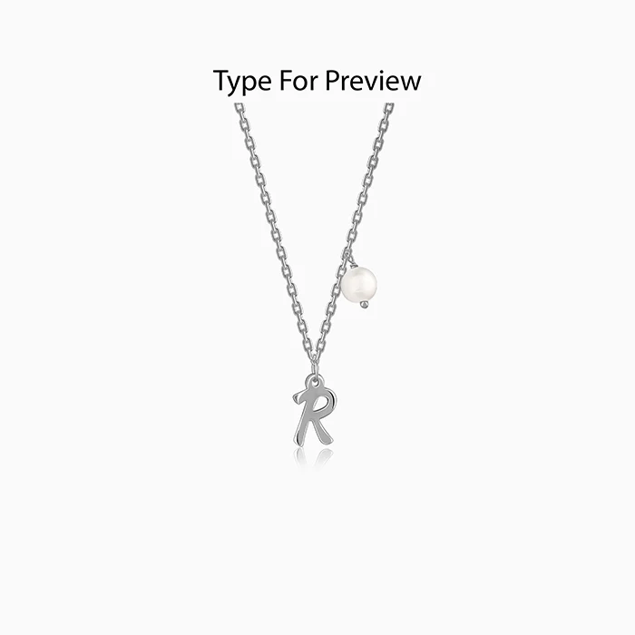 Silver Personalised Chic Necklace