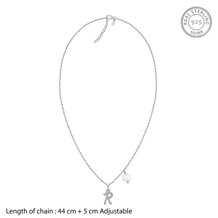 Silver Personalised Chic Necklace - Image 5