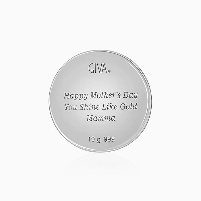 Silver Personalised Mother's Love Coin - Image 3