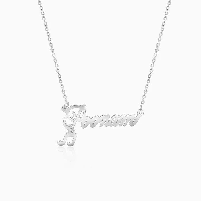 Silver Personalised Eternal Necklace - Image 11