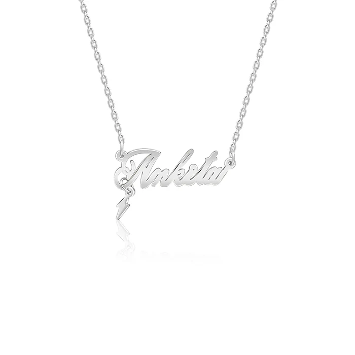 Silver Personalised Eternal Necklace - Image 12