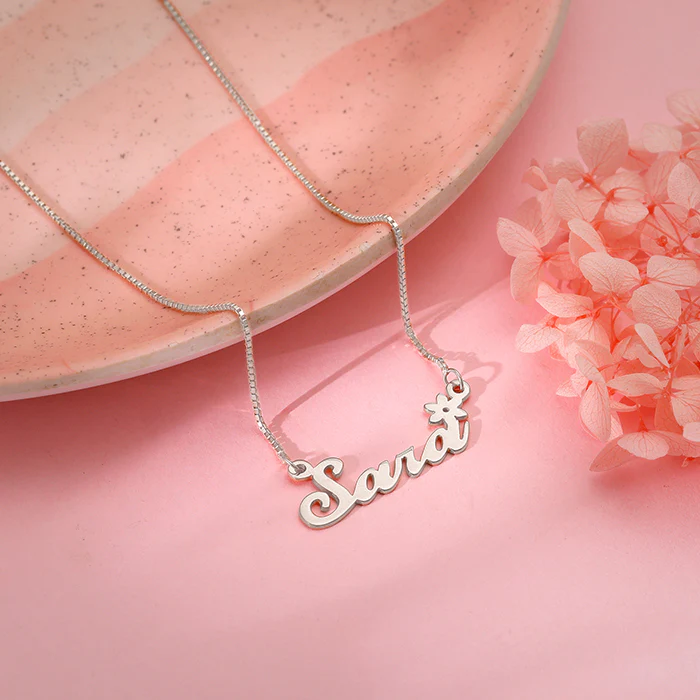 Silver Personalised Self Love Pendant - Image 3
