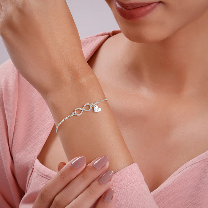 Silver Personalised Timeless Bond Bracelet - Image 3