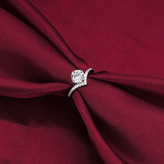 Silver Princesa Vanki Ring - Image 2