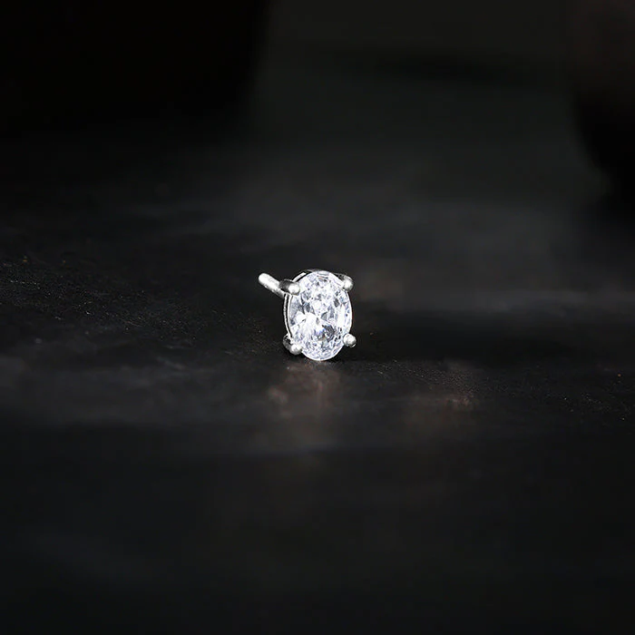 Silver Pristine Stud For Him - Image 3