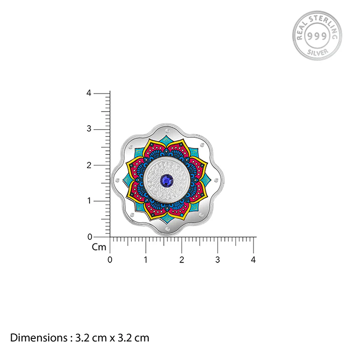 Silver Rakshabandhan Coin- 10g - Image 4