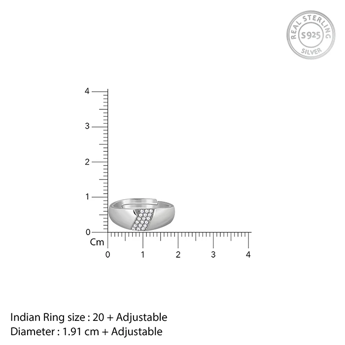 Silver Rei Ring For Him - Image 6